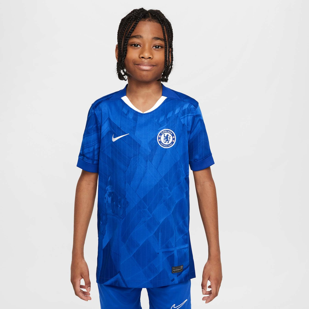 Camisa Nike Chelsea I 2025/26 Torcedor Pro Infantil Camisa Nike Chelsea I 2025/26 Torcedor Pro Infantil