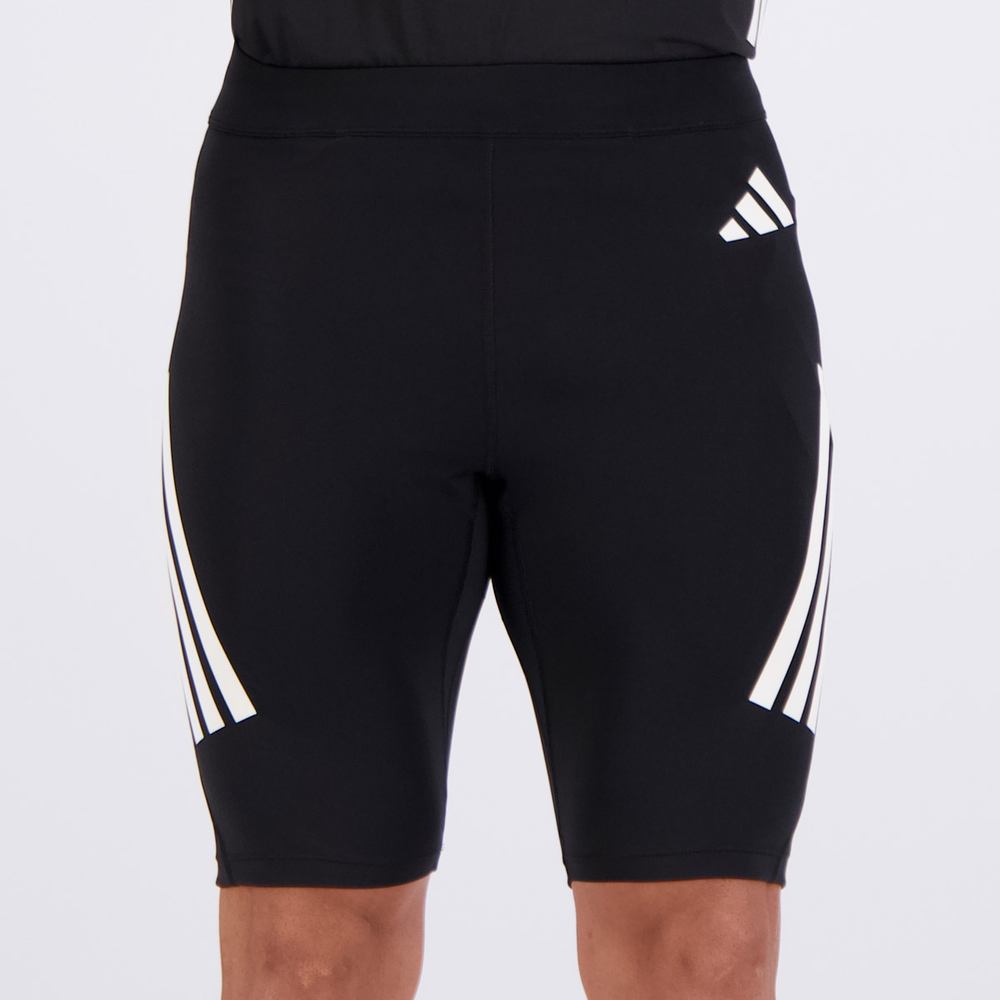 Bermuda Compressão Adidas Corrida adi365 BIK Preto