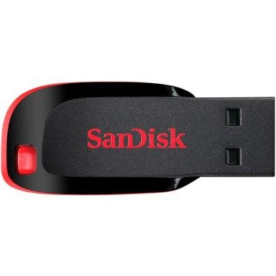 Pen Drive 16GB SanDisk Cruzer Blade, USB 2.0, Preto - SDCZ50-016G-B35 Pen Drive 16GB SanDisk Cruzer Blade, USB 2.0, Preto - SDCZ50-016G-B35