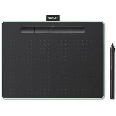 Mesa Digitalizadora Wacom Média Bluetooth Verde Intuos - CTL6100WLE0