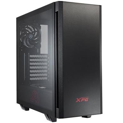 Gabinete Gamer XPG Invader, Mid Tower, ARGB, com FAN, Lateral em Vidro, Preto - 15260044 Gabinete Gamer XPG Invader, Mid Tower, ARGB, com FAN, Lateral em Vidro, Preto - 15260044