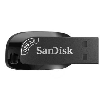 Pen Drive 256GB SanDisk Ultra Shift, USB 3.0, Preto - SDCZ410-256G-G46 Pen Drive 256GB SanDisk Ultra Shift, USB 3.0, Preto - SDCZ410-256G-G46