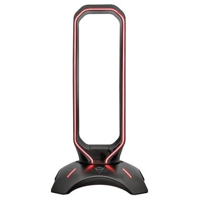 Suporte para Headset Gamer GXTrust GXT 265 Cintar, RGB, 2 Portas USB - 23647 Suporte para Headset Gamer GXTrust GXT 265 Cintar, RGB, 2 Portas USB - 23647