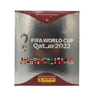 Álbum Copa Do Mundo Qatar 2022, Capa Dura, Prata - 004286AHC2BR Álbum Copa Do Mundo Qatar 2022, Capa Dura, Prata - 004286AHC2BR