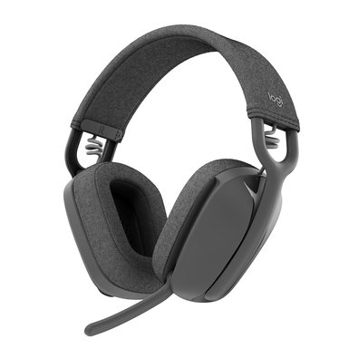 Headset Sem Fio Logitech Zone Vibe 100, Drivers 40 mm, USB, Bluetooth, PC, Mobile, Grafite - 981-001214 Headset Sem Fio Logitech Zone Vibe 100, Drivers 40 mm, USB, Bluetooth, PC, Mobile, Grafite - 981-001214
