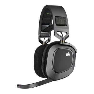 Headset Gamer Sem Fio Corsair HS80 Premium, RGB, Surround, Dolby Atmos, Wireless, Drivers 50mm, Preto - CA-9011235-NA Headset Gamer Sem Fio Corsair HS80 Premium, RGB, Surround, Dolby Atmos, Wireless, Drivers 50mm, Preto - CA-9011235-NA