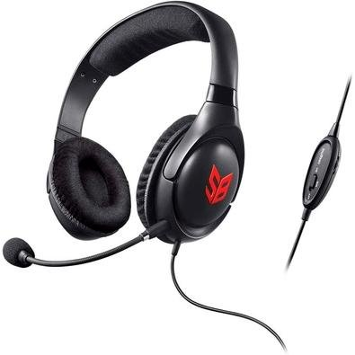 Headset Gamer Creative Braze, Drivers 40mm, P2, Preto - 70GH032000000 Headset Gamer Creative Braze, Drivers 40mm, P2, Preto - 70GH032000000