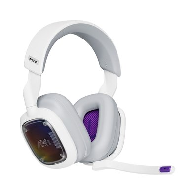 Headset Gamer Sem Fio Astro Gaming A30, Drivers 40mm, Bluetooth, PS e PC, Branco - 939-001993 Headset Gamer Sem Fio Astro Gaming A30, Drivers 40mm, Bluetooth, PS e PC, Branco - 939-001993