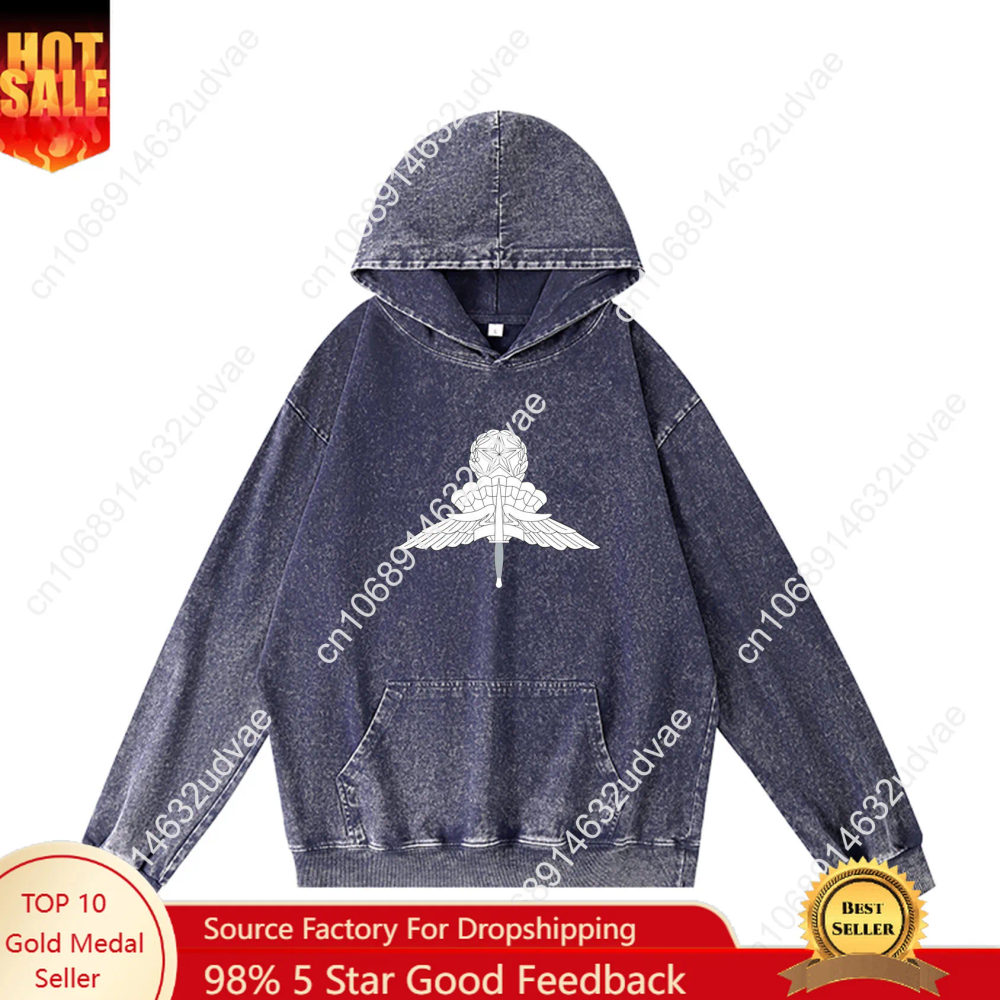 Master Military Freefall Parachutist Badge Hoodies Retro Hooded Sweatshirt Man Woman Teenager Vintage Pullover Customized Tops Master Military Freefall Parachutist Badge Hoodies Retro Hooded Sweatshirt Man Woman Teenager Vintage Pullover Customized Tops
