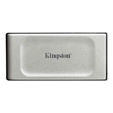 SSD Externo Kingston XS2000, 1TB, USB 3.2 Gen 2x2, Portátil, Leitura: 2000 MB/s, Gravação: 2000 MB/s, Prata - SXS2000/1000G SSD Externo Kingston XS2000, 1TB, USB 3.2 Gen 2x2, Portátil, Leitura: 2000 MB/s, Gravação: 2000 MB/s, Prata - SXS2000/1000G