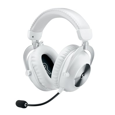 Headset Gamer Sem Fio Logitech G Pro X 2 Lightspeed, Driver 50mm, Bluetooth, USB e 3.5mm, para PC, Playstation e Switch, Branco - 981-001268 Headset Gamer Sem Fio Logitech G Pro X 2 Lightspeed, Driver 50mm, Bluetooth, USB e 3.5mm, para PC, Playstation e Switch, Branco - 981-001268