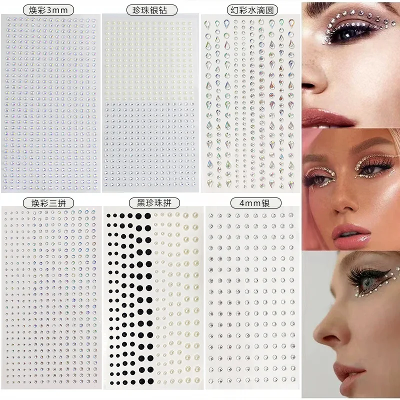 White Rhinestones 2mm 3mm 4mm Acrylic Diamonds Flatback Gems For Nail Art Face Body Makeup Star Pearl Hollow Star Decor White Rhinestones 2mm 3mm 4mm Acrylic Diamonds Flatback Gems For Nail Art Face Body Makeup Star Pearl Hollow Star Decor