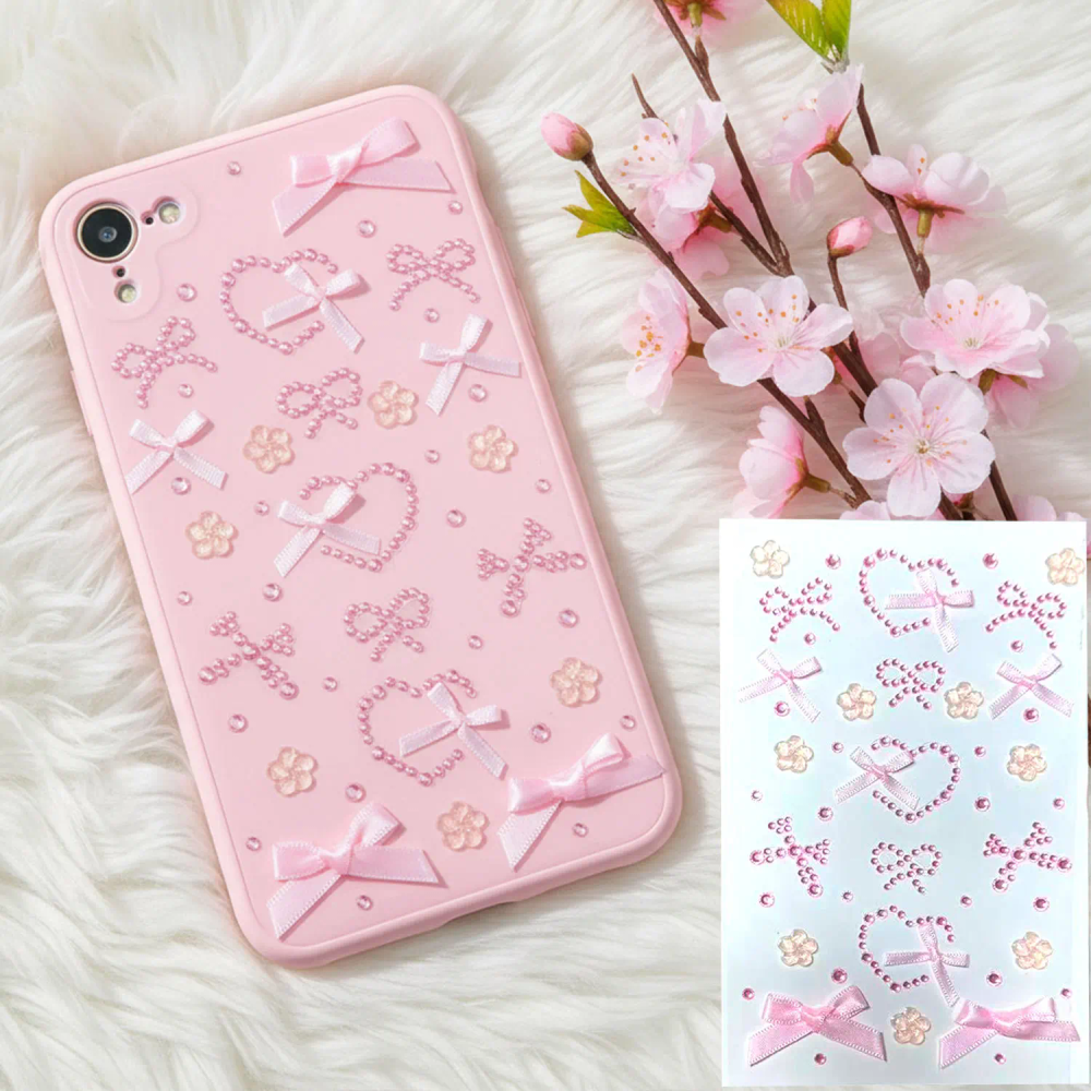 Self Adhesive Diamond Bow Stickers Embossed Crystal Rhinestones for Cosmetic Card Holder DIY Decor Premium Non Toxic Self Adhesive Diamond Bow Stickers Embossed Crystal Rhinestones for Cosmetic Card Holder DIY Decor Premium Non Toxic
