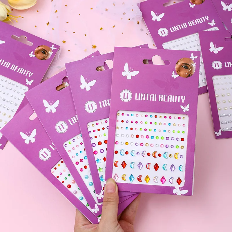 Hot Selling Face Gems Stickers Self Adhesive Waterproof Teardrop Rhinestones for Party Makeup Nail Art Beauty Supplies Hot Selling Face Gems Stickers Self Adhesive Waterproof Teardrop Rhinestones for Party Makeup Nail Art Beauty Supplies