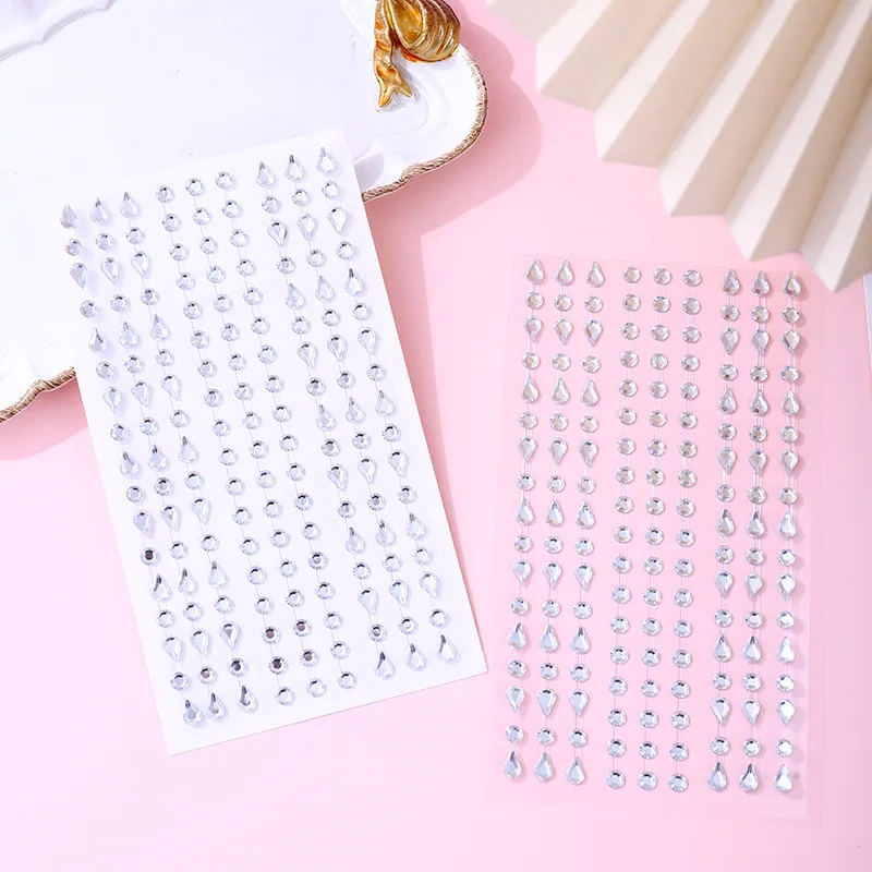Hot Selling Teardrop Face Gems Stickers Self Adhesive Acrylic Rhinestones for Festival Rave Party Makeup Eye Face Decoration Hot Selling Teardrop Face Gems Stickers Self Adhesive Acrylic Rhinestones for Festival Rave Party Makeup Eye Face Decoration