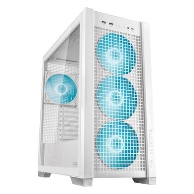 Gabinete Gamer Asus TUF Gaming GT302 ARGB BTF, E-ATX, Mid Tower, Lateral em Vidro Temperado, 4x 140mm Fan, Branco - 90DC00I3-B10000 Gabinete Gamer Asus TUF Gaming GT302 ARGB BTF, E-ATX, Mid Tower, Lateral em Vidro Temperado, 4x 140mm Fan, Branco - 90DC00I3-B10000