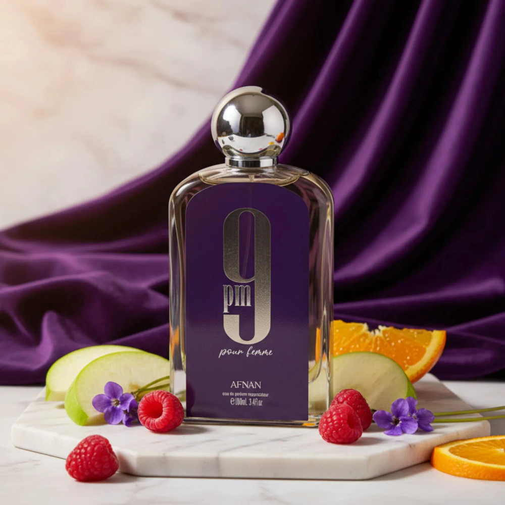 9 PM Pour Femme by Afffnan Perfume for Women EDP 3.3 / 3.4 oz New In Box 9 PM Pour Femme by Afffnan Perfume for Women EDP 3.3 / 3.4 oz New In Box