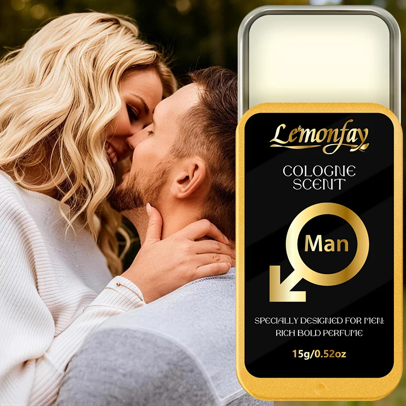 Lemonfay men's cologne balm, with a rich and long-lasting scent, portable, suitable for daily use and dates Lemonfay men's cologne balm, with a rich and long-lasting scent, portable, suitable for daily use and dates