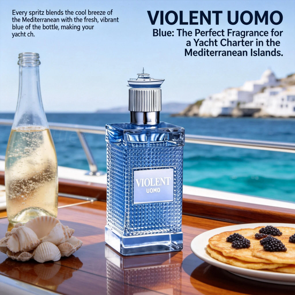 Vacation Fresh Mint 100ml Men Cologne, All Day Tropical Aroma, Crisp Spicy Floral Blend, Great Gift for Island Vacations Vacation Fresh Mint 100ml Men Cologne, All Day Tropical Aroma, Crisp Spicy Floral Blend, Great Gift for Island Vacations