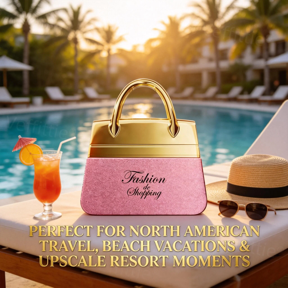 Wanderlust Tropical Floral Breeze Eau De Parfum, Long Lasting Fresh Scent, Beach Wear, Airy Tone for Global Adventure Getaways