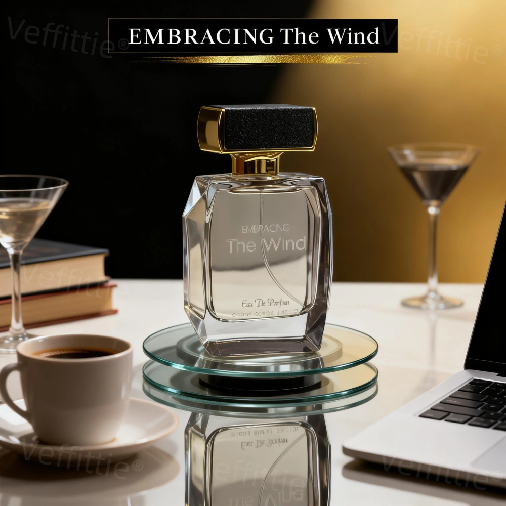 Office Citrus Peony Poise Unisex Eau De Parfum 3.4oz, Fresh Floral Woody Scent, Work Wear, Polished Professional Vibe