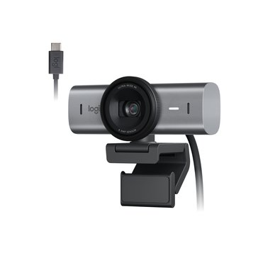 Webcam Ultra HD 4K Logitech MX Brio Com Microfones com Redução de Ruído, Protetor de Privacidade e Conexão USB-C, Grafite - 960-001548 Webcam Ultra HD 4K Logitech MX Brio Com Microfones com Redução de Ruído, Protetor de Privacidade e Conexão USB-C, Grafite - 960-001548