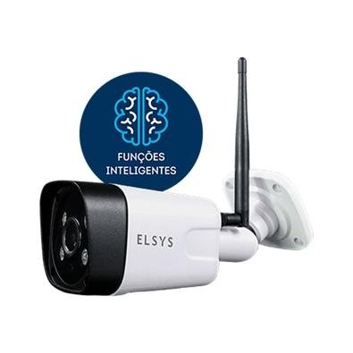 Câmera de Segurança Externa Elsys, Wi-Fi, Full HD, Colorida, Com Inteligencia De Vídeo Branco - 998901151320 Câmera de Segurança Externa Elsys, Wi-Fi, Full HD, Colorida, Com Inteligencia De Vídeo Branco - 998901151320