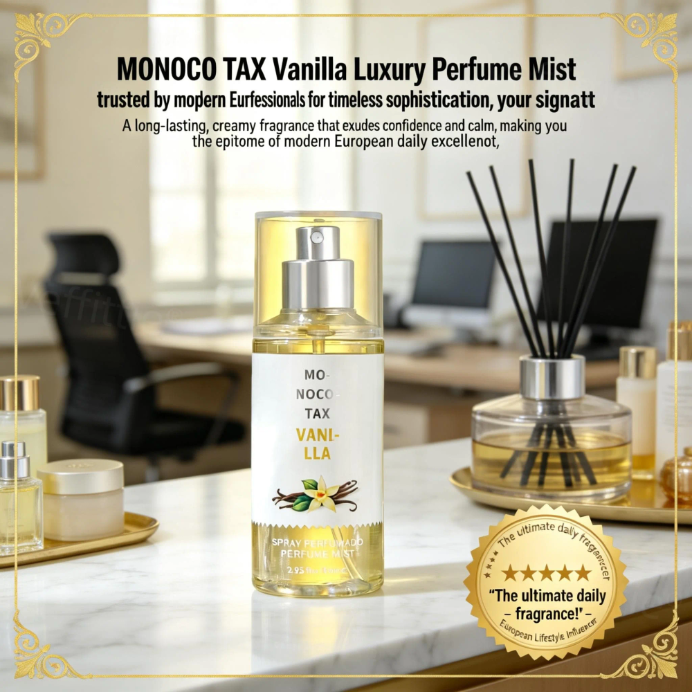 Cozy Vanilla Wood Calm 2.95oz Fragrance Mist, Long Lasting Warm Aroma, Indoor Wear, Calm Tone for Relaxing Home Glass Moments Cozy Vanilla Wood Calm 2.95oz Fragrance Mist, Long Lasting Warm Aroma, Indoor Wear, Calm Tone for Relaxing Home Glass Moments