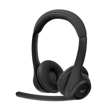 Headset Sem Fio Logitech Zone 300 Com Microfone com Cancelamento de Ruído, Conexão Bluetooth, Bateria Recarregável via USB-C, Grafite- 981-001406 Headset Sem Fio Logitech Zone 300 Com Microfone com Cancelamento de Ruído, Conexão Bluetooth, Bateria Recarregável via USB-C, Grafite- 981-001406