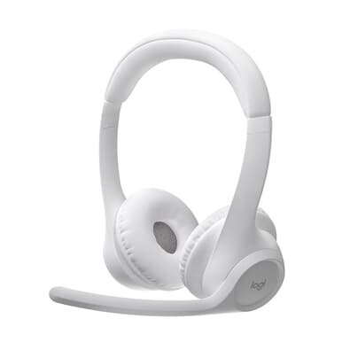 Headset Sem Fio Logitech Zone 300 Com Microfone com Cancelamento de Ruído, Conexão Bluetooth, Bateria Recarregável via USB-C, Branco- 981-001416 Headset Sem Fio Logitech Zone 300 Com Microfone com Cancelamento de Ruído, Conexão Bluetooth, Bateria Recarregável via USB-C, Branco- 981-001416