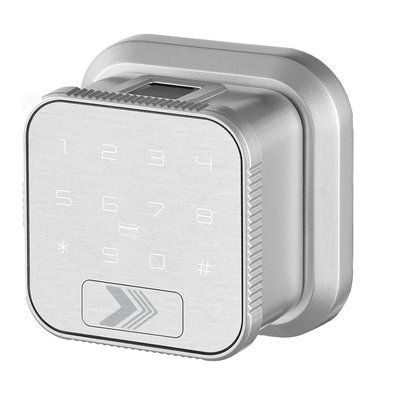 Fechadura Digital KABUM! smart Simple Access, Biometria, 100 Digitais, Conexão com APP, Cinza - KSFD200CZ Fechadura Digital KABUM! smart Simple Access, Biometria, 100 Digitais, Conexão com APP, Cinza - KSFD200CZ