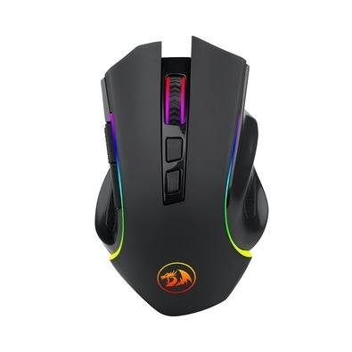 Mouse Gamer Sem Fio Redragon Griffin, 8000 DPI, 8 Botões, Wireless, Preto - M602-KS Mouse Gamer Sem Fio Redragon Griffin, 8000 DPI, 8 Botões, Wireless, Preto - M602-KS
