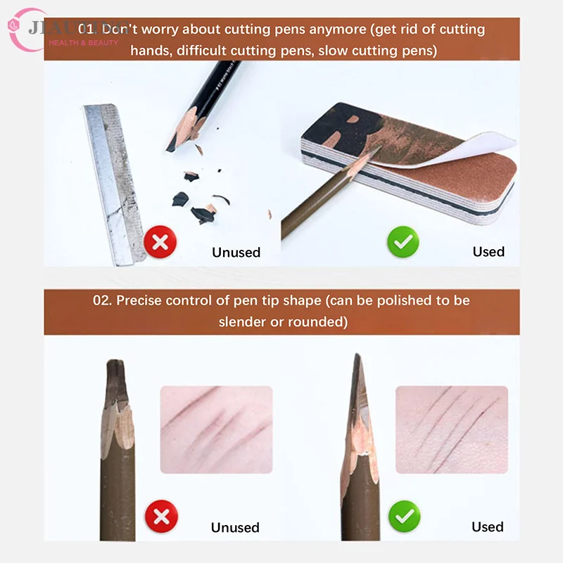 Professional Eyebrow Pencil Sharpener Sandpaper Grinding Tool Easy To Use Makeup Grinder For Creating Fine Point Makeup Tool Professional Eyebrow Pencil Sharpener Sandpaper Grinding Tool Easy To Use Makeup Grinder For Creating Fine Point Makeup Tool