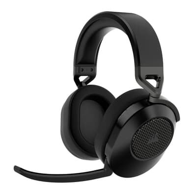 Headset Gamer Sem Fio Corsair HS65, 7.1, Drive 50mm, Wireless, PC, PS4, PS5, Carbon - CA-9011285-NA2 Headset Gamer Sem Fio Corsair HS65, 7.1, Drive 50mm, Wireless, PC, PS4, PS5, Carbon - CA-9011285-NA2
