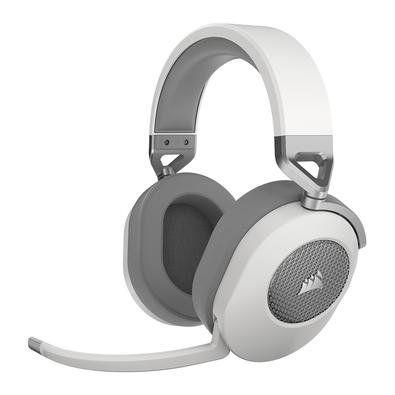 Headset Gamer Sem Fio Corsair HS65 Wireless, Dolby 7.1 Surround, USB Tipo-C, Wireless e Bluetooth, V2, Branco - CA-9011286-NA2 Headset Gamer Sem Fio Corsair HS65 Wireless, Dolby 7.1 Surround, USB Tipo-C, Wireless e Bluetooth, V2, Branco - CA-9011286-NA2