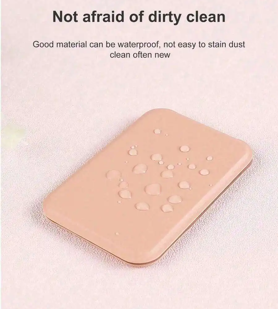 Foldable Portable Makeup Mirror With Stand Travel Beauty Accessory Rectangular Compact Minimalist Tabletop Mirror For Women Foldable Portable Makeup Mirror With Stand Travel Beauty Accessory Rectangular Compact Minimalist Tabletop Mirror For Women