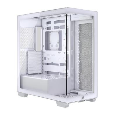 Gabinete Gamer Corsair 3500X Mid-Tower, E-ATX, Frontal e Lateral em Video Temperado, Sem FANs, Branco - CC-9011277-WW Gabinete Gamer Corsair 3500X Mid-Tower, E-ATX, Frontal e Lateral em Video Temperado, Sem FANs, Branco - CC-9011277-WW
