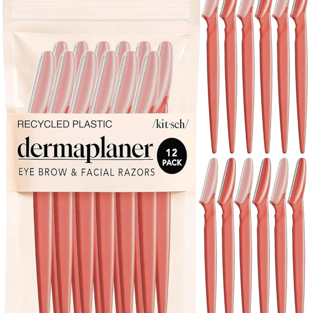 Dermaplane Razor for Women Face - Facial Hair Remover & Eyebrow Trimmer - Exfoliating Skin Care Tool for Smoother Complexion Dermaplane Razor for Women Face - Facial Hair Remover & Eyebrow Trimmer - Exfoliating Skin Care Tool for Smoother Complexion