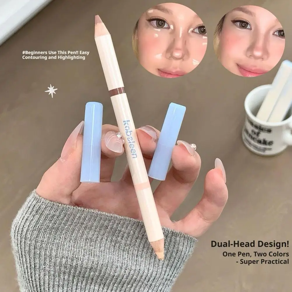 Waterproof Lasting Not Smudge Brighten Under Eyes Multifunctional Silky Eye Liner Pencil Double-headed Velvet Matte Silkworm Pen Waterproof Lasting Not Smudge Brighten Under Eyes Multifunctional Silky Eye Liner Pencil Double-headed Velvet Matte Silkworm Pen