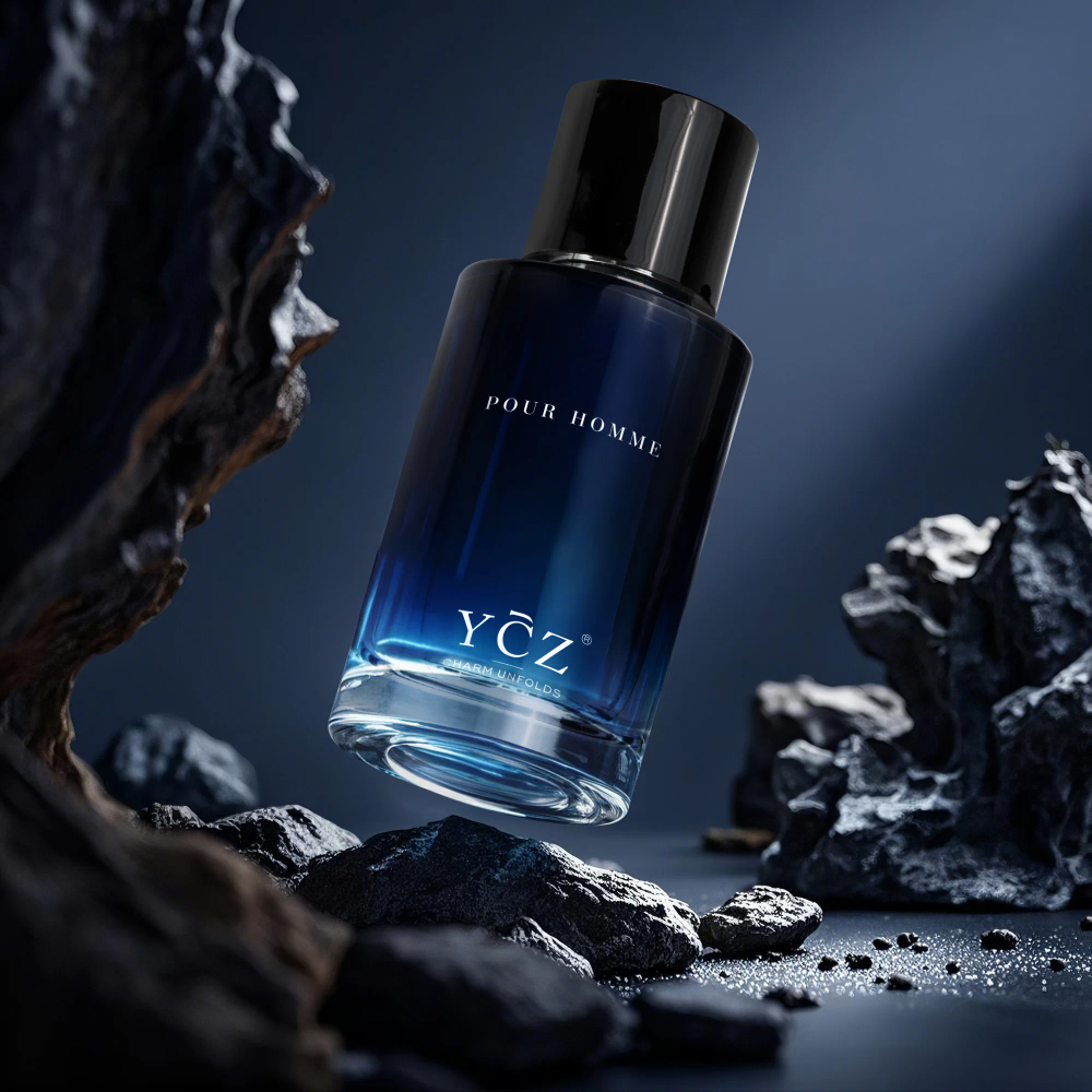 YCZ Men Eau De Toilette,Oriental Bergamot,Orange，Sandalwood，Vanilla, Long Lasting Daily Perfume 1.7Fl oz 50ml