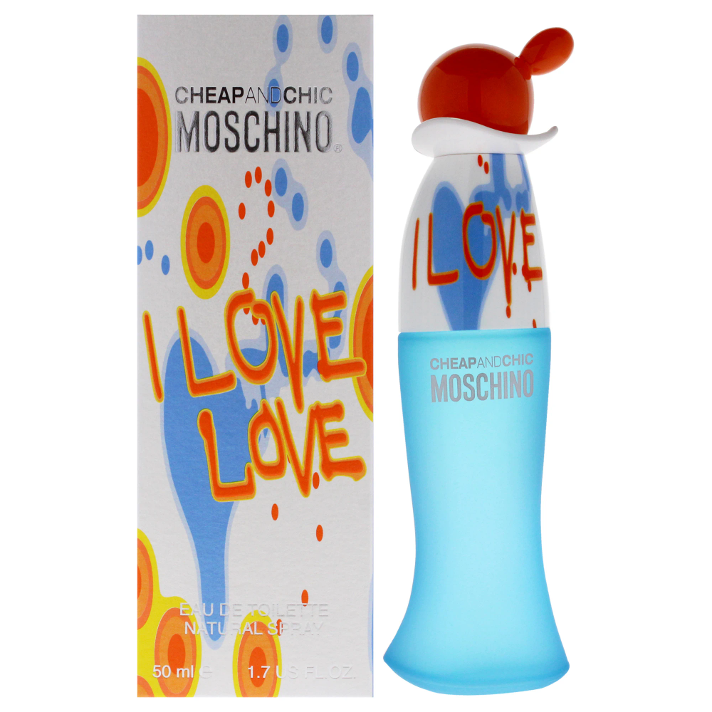 I Love Love Cheap and Chic by Moschino for Women - 1.7 oz EDT Spray I Love Love Cheap and Chic by Moschino for Women - 1.7 oz EDT Spray