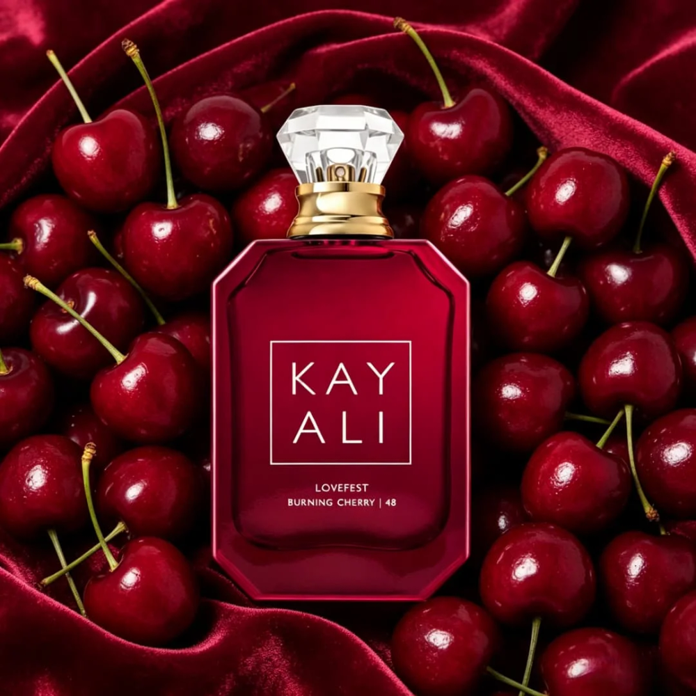Kayali is passionate about burning cherry No. 48 neutral strong perfume, which is charming, smoked, caramel, cherry tone, lastin Kayali is passionate about burning cherry No. 48 neutral strong perfume, which is charming, smoked, caramel, cherry tone, lastin