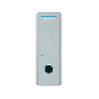 Fechadura Digital de Sobrepor ELSYS, Bluetooth, Com Biometria, Prata - ESF-DS4100V Fechadura Digital de Sobrepor ELSYS, Bluetooth, Com Biometria, Prata - ESF-DS4100V