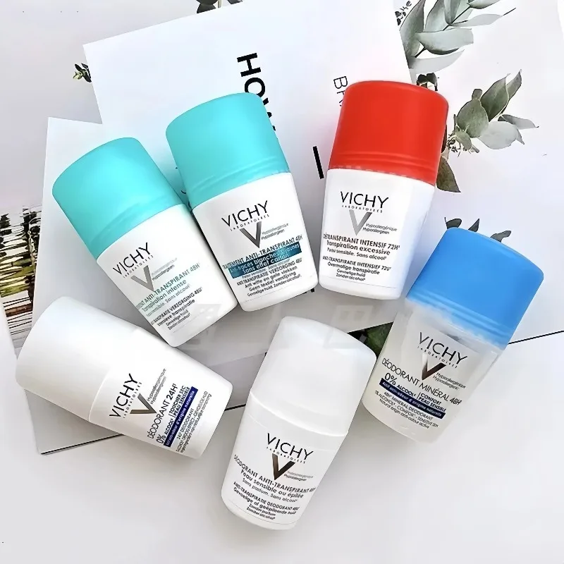 VICHY 50ml Underarm Roll On Ball Comfortable Sweatproof Deodorant Long-lasting Fresh Fragrance Odorless VICHY 50ml Underarm Roll On Ball Comfortable Sweatproof Deodorant Long-lasting Fresh Fragrance Odorless