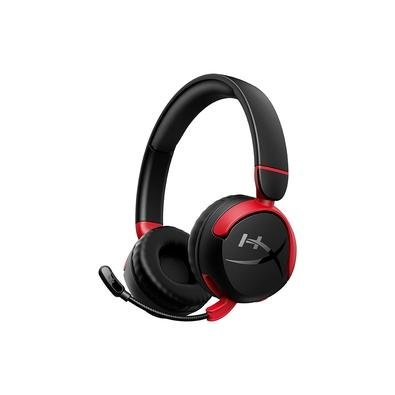 Headset Gamer Infantil Sem Fio HyperX Cloud Mini Bluetooth, Limitador de Volume, Preto - 7G8F1AA Headset Gamer Infantil Sem Fio HyperX Cloud Mini Bluetooth, Limitador de Volume, Preto - 7G8F1AA