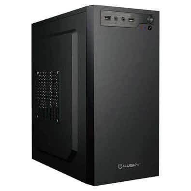 Gabinete Office Husky 100, Micro ATX, Mini ATX, Preto - HGO100PT Gabinete Office Husky 100, Micro ATX, Mini ATX, Preto - HGO100PT