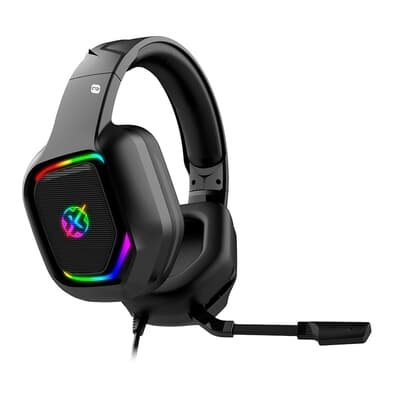 Headset Gamer Kalkan Magni, RGB, Surround 7.1, Adaptador USB Tipo-C, Preto - KLK00023 Headset Gamer Kalkan Magni, RGB, Surround 7.1, Adaptador USB Tipo-C, Preto - KLK00023