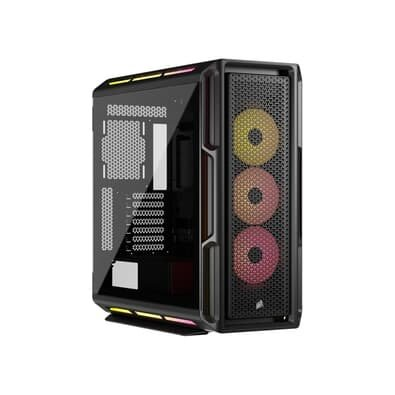Gabinete Gamer Corsair iCUE Link 5000T LX RGB, Vidro Temperedo, Mid-Tower, Preto - CC-9011298-WW Gabinete Gamer Corsair iCUE Link 5000T LX RGB, Vidro Temperedo, Mid-Tower, Preto - CC-9011298-WW