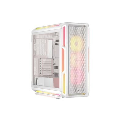 Gabinete Gamer Corsair iCUE Link 5000T LX RGB, Mid-Tower, E-ATX, Vidro Temperado, 3x FANs, Branco - CC-9011299-WW Gabinete Gamer Corsair iCUE Link 5000T LX RGB, Mid-Tower, E-ATX, Vidro Temperado, 3x FANs, Branco - CC-9011299-WW