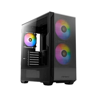 Gabinete Gamer Antec Nx416l, ARGB, Mid Tower, Lateral De Vidro, Preto - 0-761345-10002-1 Gabinete Gamer Antec Nx416l, ARGB, Mid Tower, Lateral De Vidro, Preto - 0-761345-10002-1